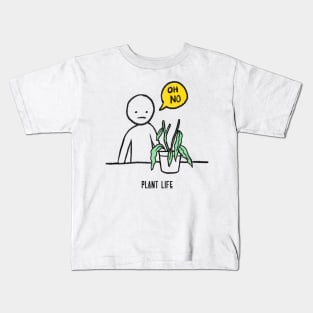 Plant Life Funny Simple Cartoon Kids T-Shirt